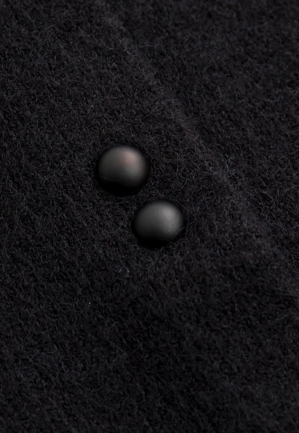 Scarf detailed knit cardigan