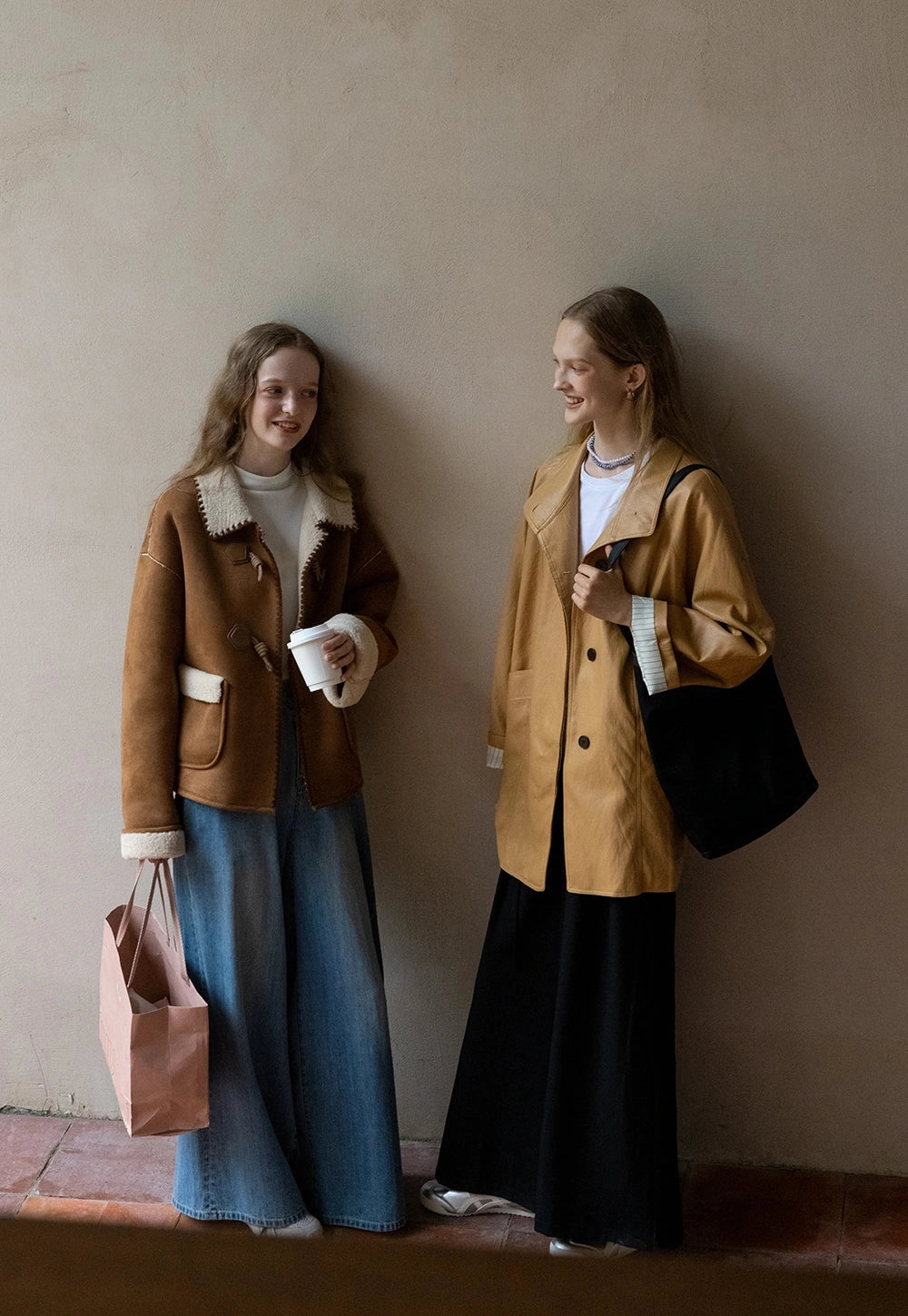 Faux Suede Toggle Jacket