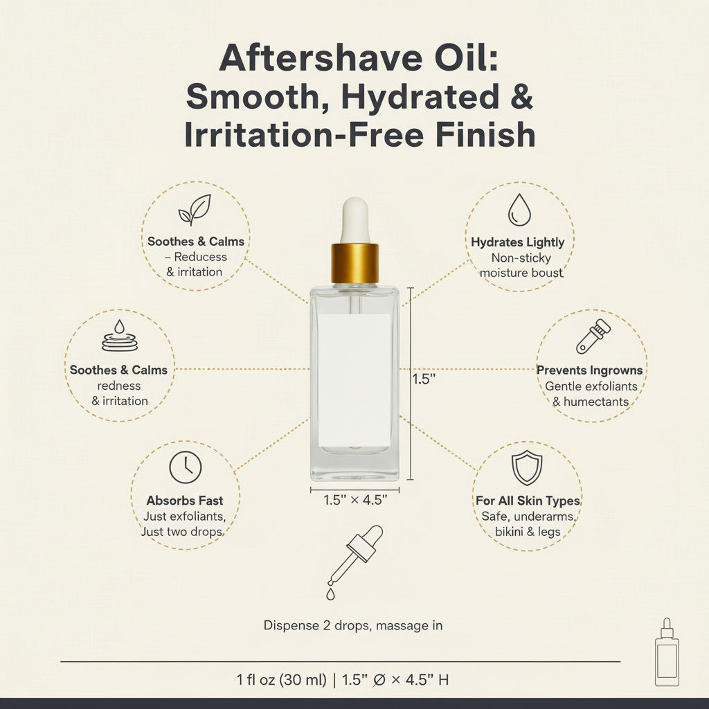 Aftershave oil