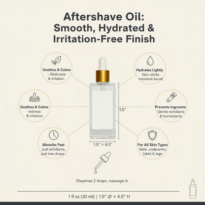 Aftershave oil